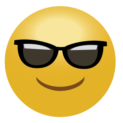 Smiley with sunglasses